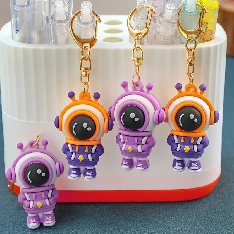 Llaveros Pequeños De Casa Para Mujer - Pack De 2, Diseño De Dibujos Animados, Colgante Para Llaves O Bolso