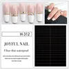 1PC Smile Stickers Wave Line Three-in-one Nail Stickers Tool Jewelry Nail Polish Glue Spray Stickers New Manicure French Sticker 6