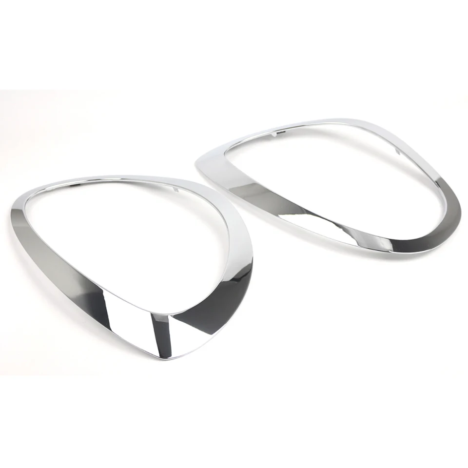 Headlight Bezel Ring Trim Cover For BMW Mini Cooper R50 R52 R53 Gloss Black US 425124829779