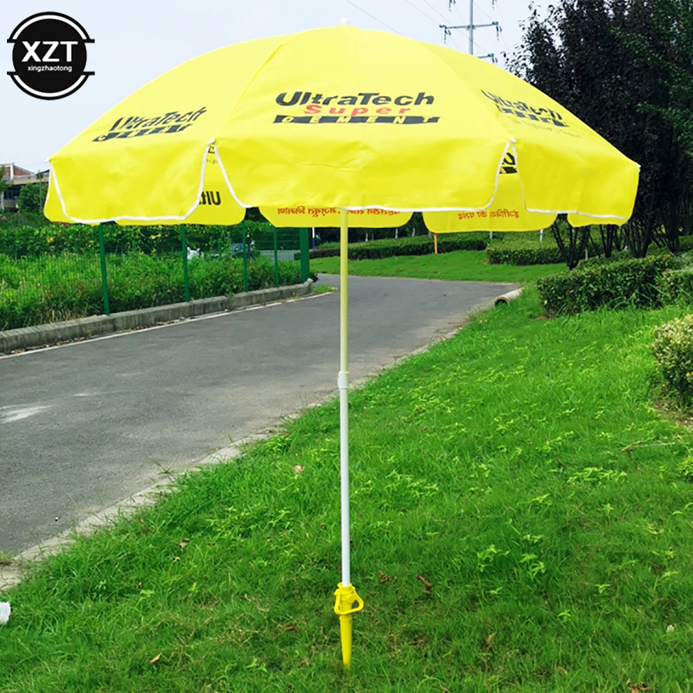 Poetable Sun Beach Fishing Stand Rain Gear Garden Patio Parasol Ground Anchor Spike Umbrella Stretch Stand Holder 1Pcs