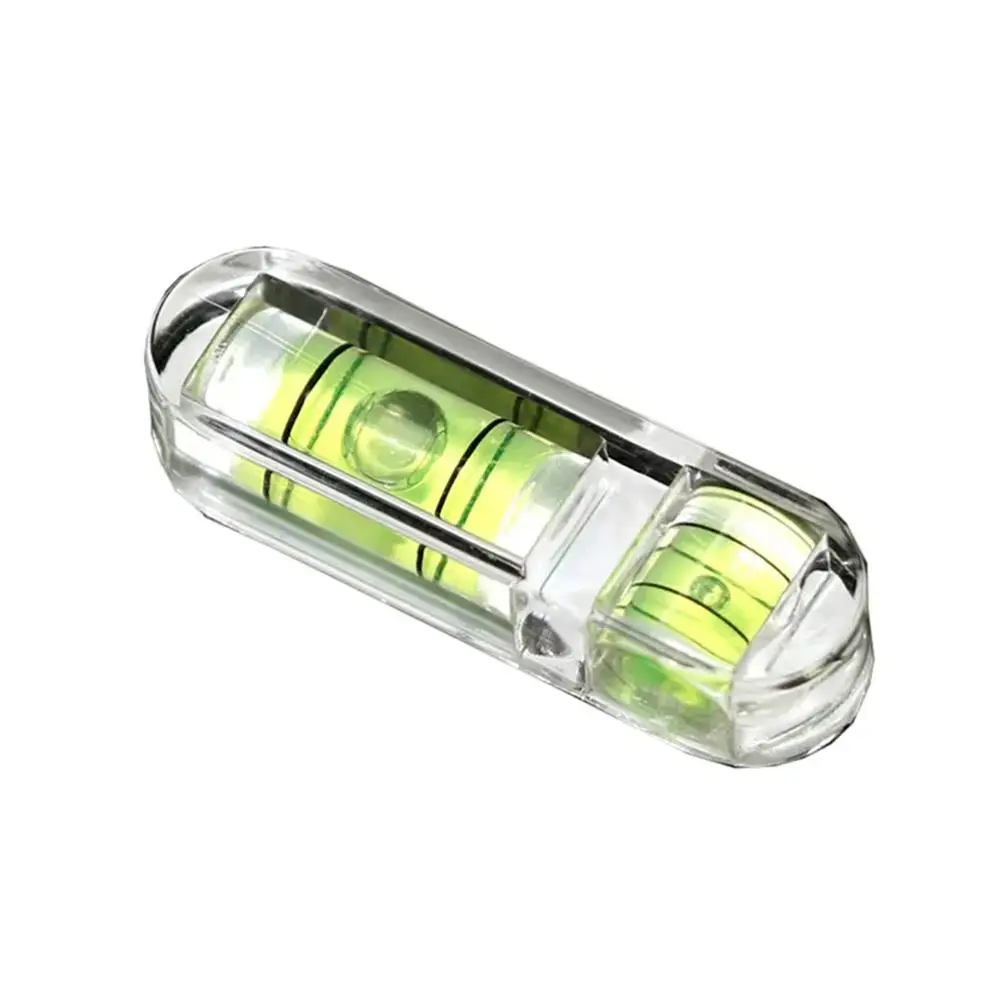 Bubble Leveler Spirit Level Portable Spirit Level 29x9x7mm 2pcs