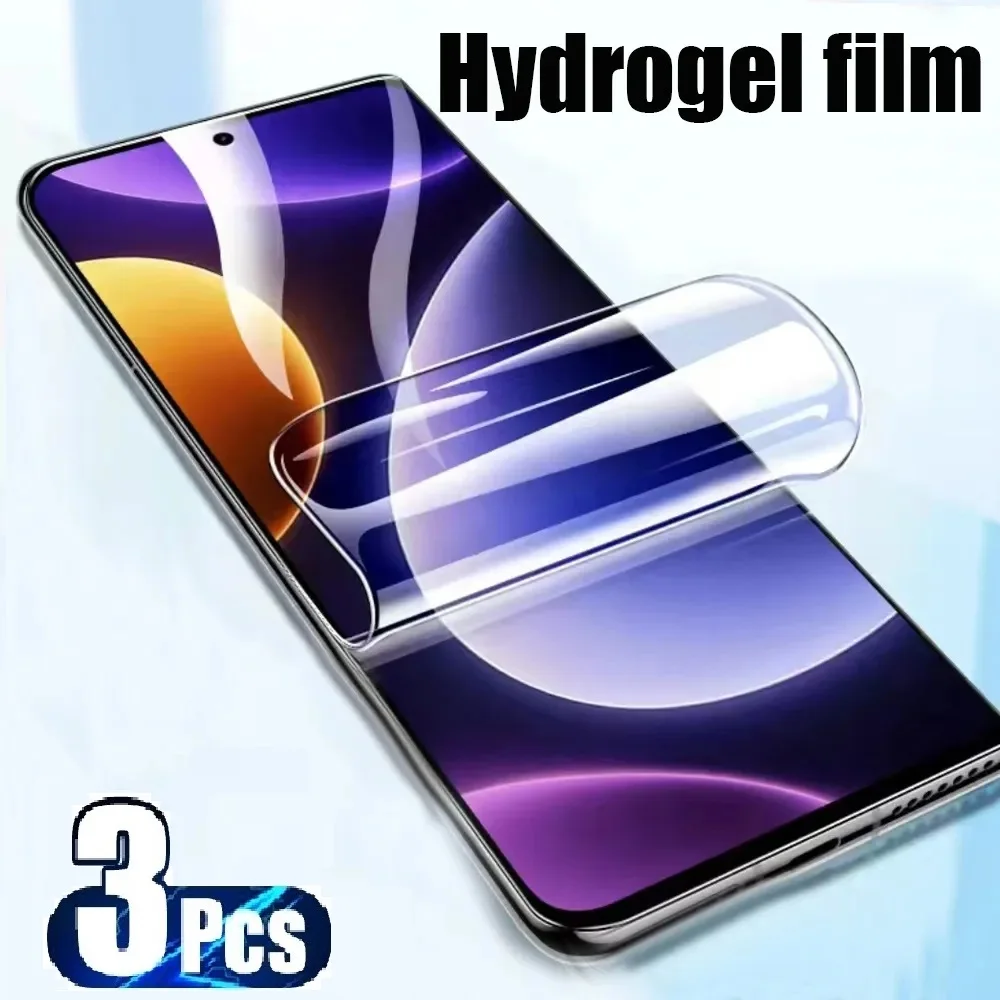 Premium Hydrogel Screen Protector Set - 3 Pack