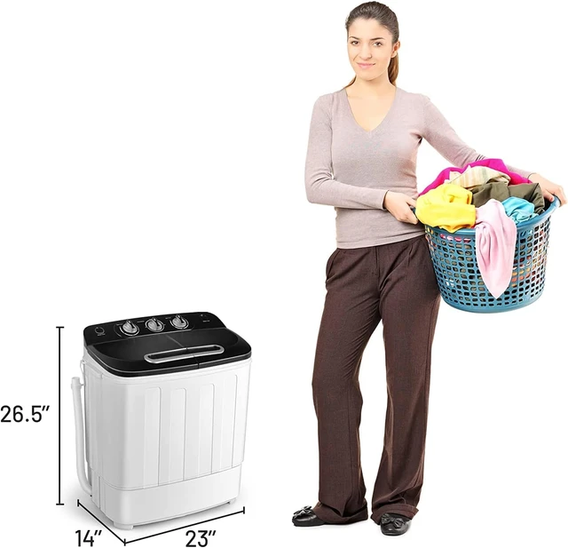 Free shipping Mini Washing Machine, XPB36-1208-Black, Black - AliExpress