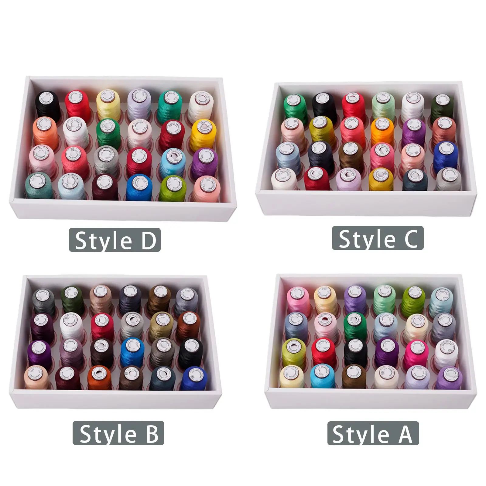 Colorful Embroidery Thread Assortment 2