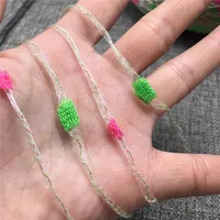 50G Tadpole Crochet Yarn for Knitting Handbag Flash Sausage Yarn Golden Silk Threads Sweater Coat Scarf 2