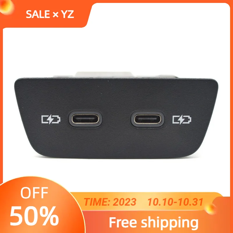 Nuovissimo Oem Per Vw Mqb Evo Polo Golf Mk8 R Tro Id3 T-Cross T Roc Id3 2 G6035718 2 G6 035 718 Usb Two Type-C