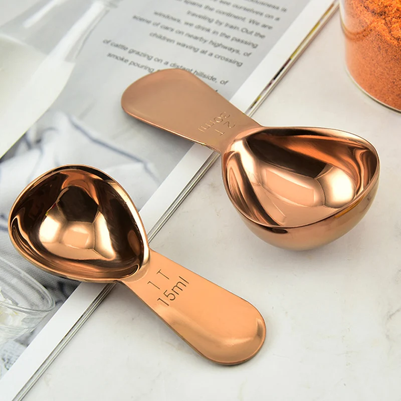 Copper and Steel Coffee Scoop - 1 Tbsp