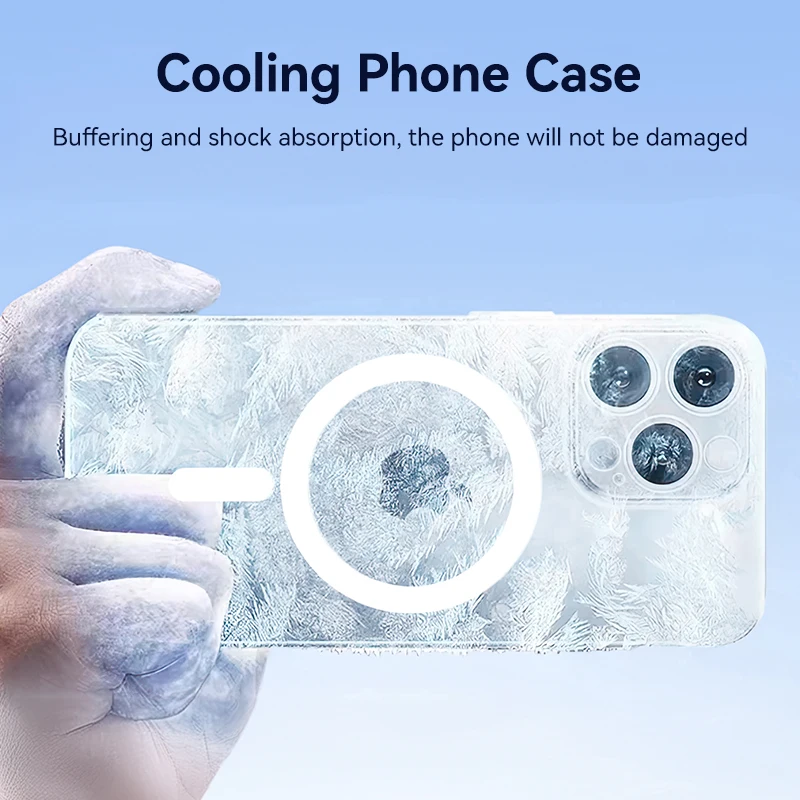 Joyroom For iPhone 16 Pro Max Magnetic Case Slim Thin Transparent Phone Case Cover For iPhone 16 Wireless Charger Magnet Cover 2