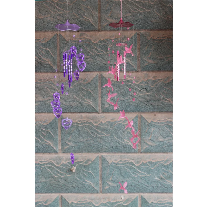 Wind Chimes Creative Acrylic Wind Chimes Boutique Variety Home Room Hanging Decoration Crafts Accessories images - 6