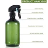 500ml/16.9 oz Spray Bottle Sub-bottling Plastic Plant Sprayer Refillable for Plants, Cleaning Solutions, Hair, Gardening, Makeup 2