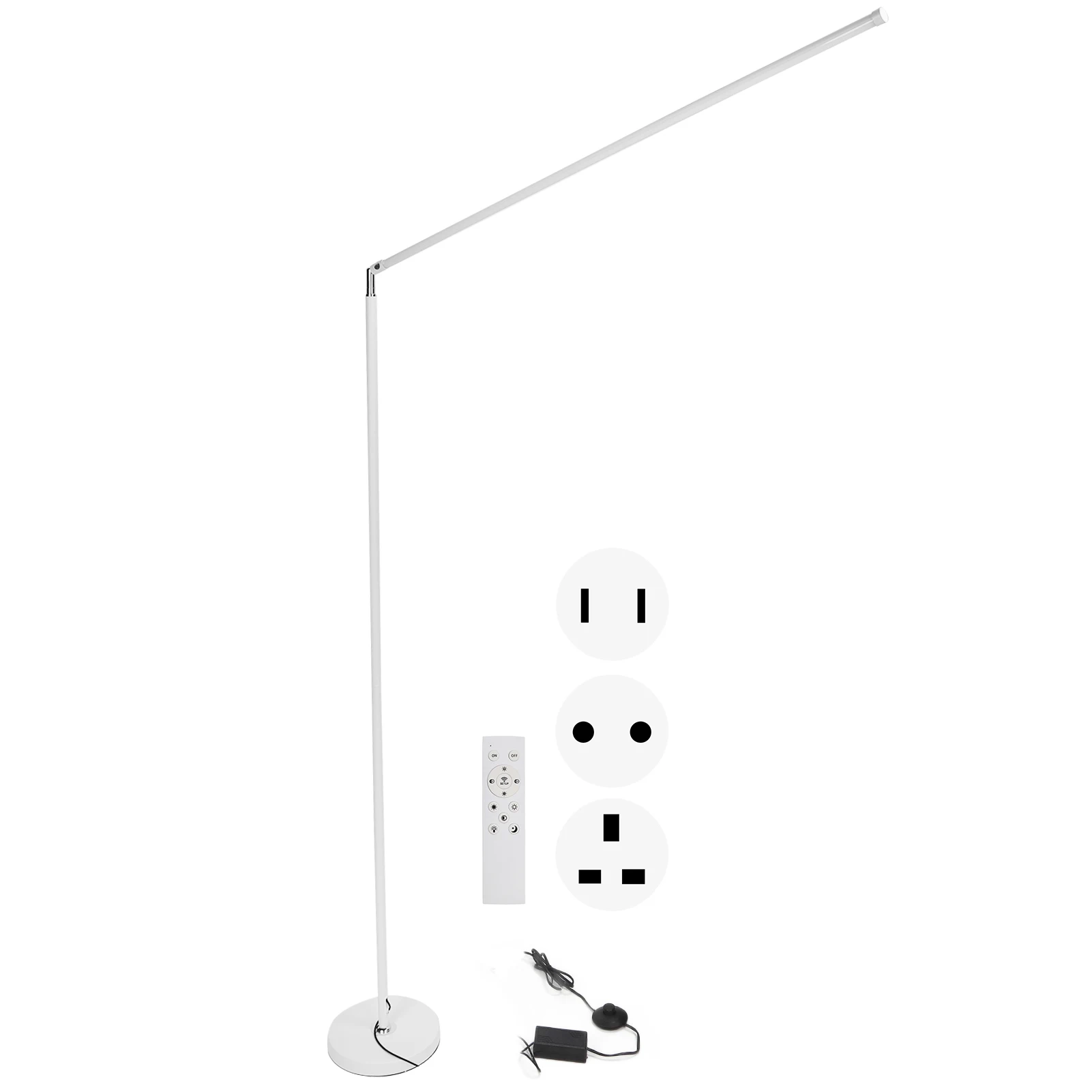 

LED Beauty Floor Lamp White Eyelash LED Floor Lamp for Tattoo