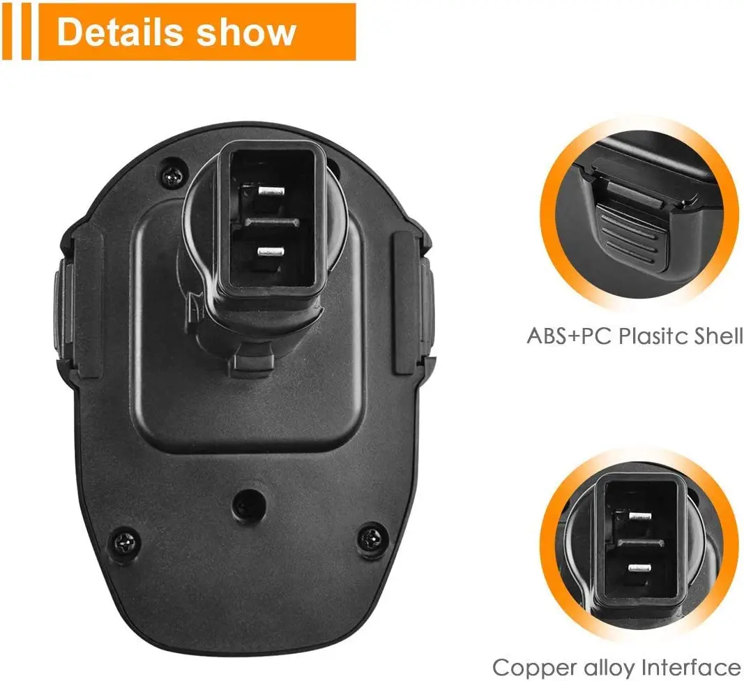 Bateria para Black Decker 100 Novidades Power 14.4v 3.6ah Ps140 Ps140a A9262 A9527 A9267 e A9276 - Image 2