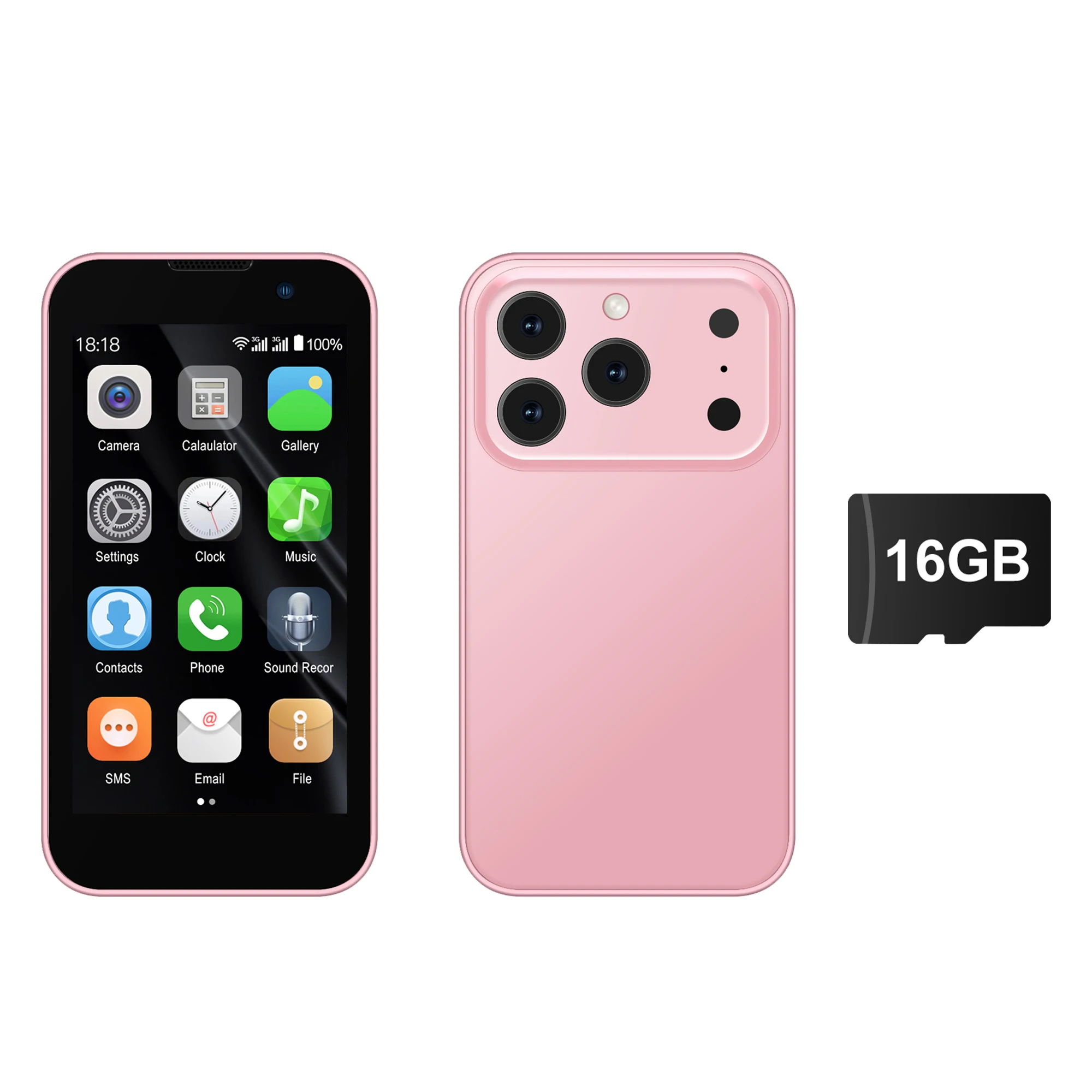 Pink N 16GB TF card