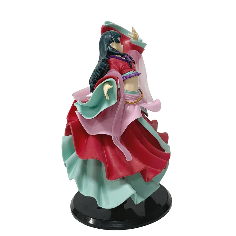 19cm Ancient-style Dance Dress Anime Figurine - PVC Ornament & Desktop Decoration