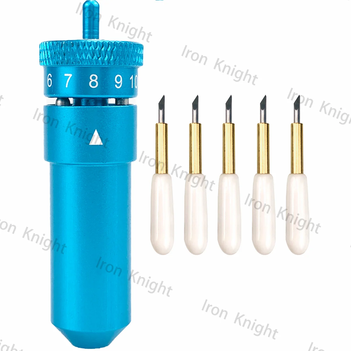 5pcs Real Deepcut Blade Vinyl Cutter Offset Knife for Silhouette Curio