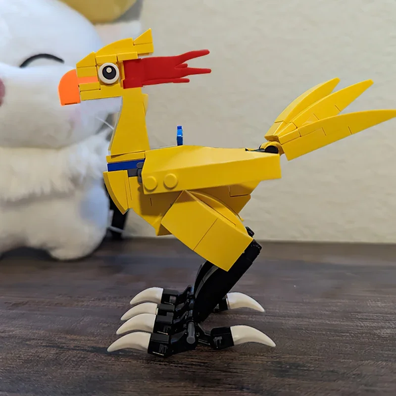 Gobricks Building Blocks Moc Animal Model Final Bird Chocoboed Action Figures Cloud Strife Sephiroth Bricks Regali Di Natale