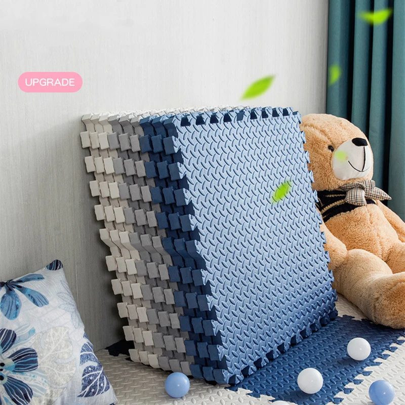 12/16 pcs Children's thickened foam floor mat baby crawling mat stitching living room bedroom large crawling mat