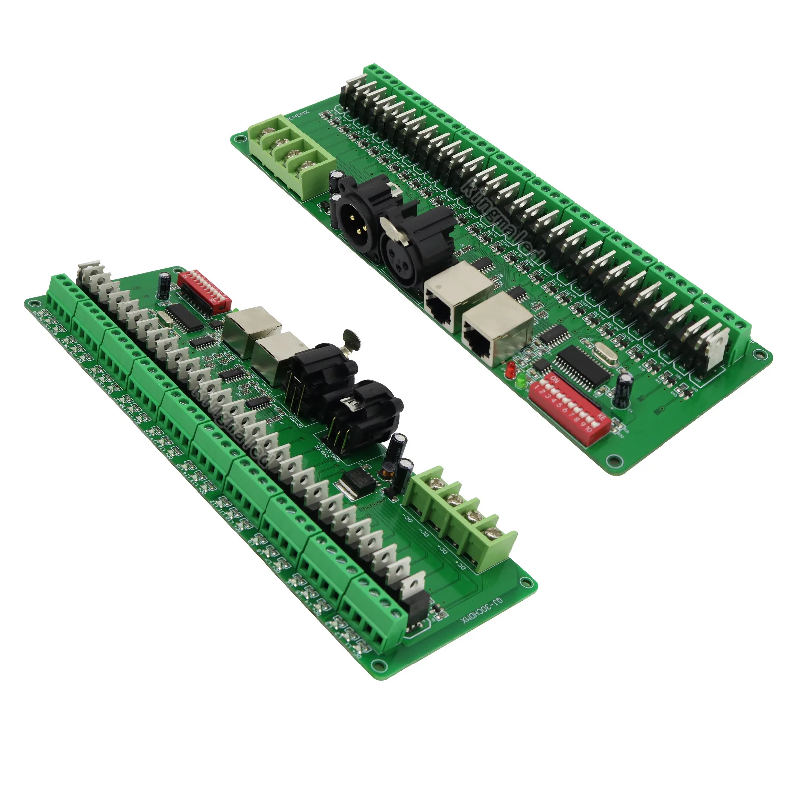 Фото DC 9V- 24V 30 каналов DMX декодер RGB Светодиодные полосы света драйвер DMX 512 без пластиковой коробки контроллер DMX512 диммер №3