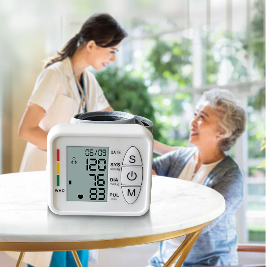 REALBLAD Manufacturer High Quality Portable Sphygmomanometer Fully Automatic Wrist Type Digital Blood Pressure
