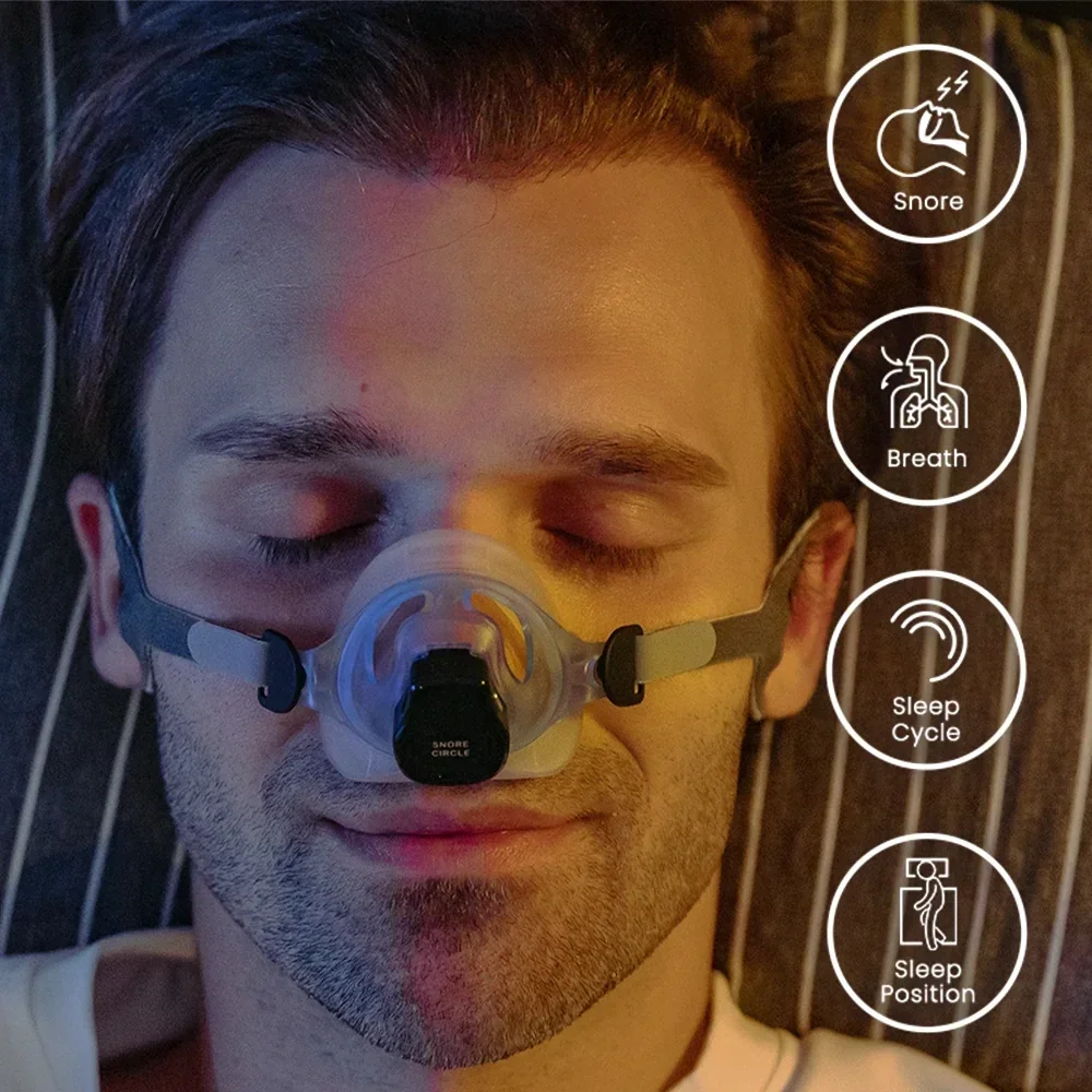 UpgradeSleepBreathingApneaMonitorBluetoothSnoringDeviceSleep
