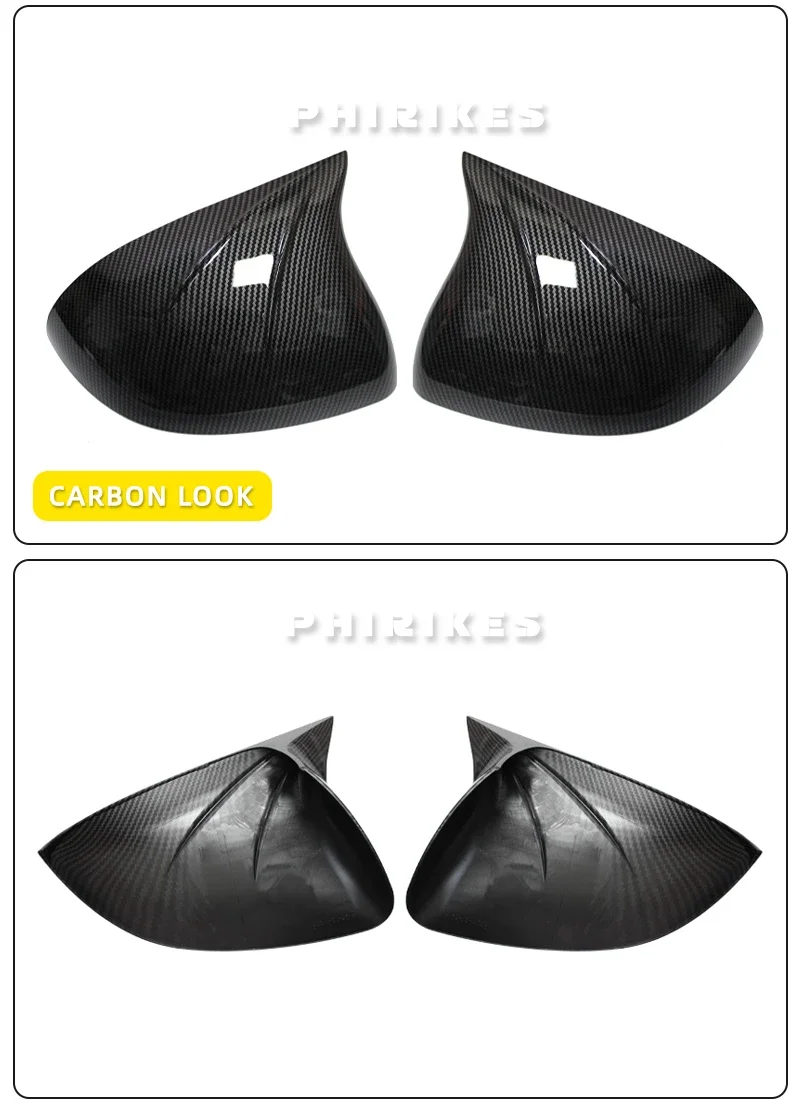 1 Paar Seitenspiegel-Zierleisten für Mercedes Benz GLC C-Klasse W206 C200 C260 C300 X254 GLC300 2022-2024 – Detail 6