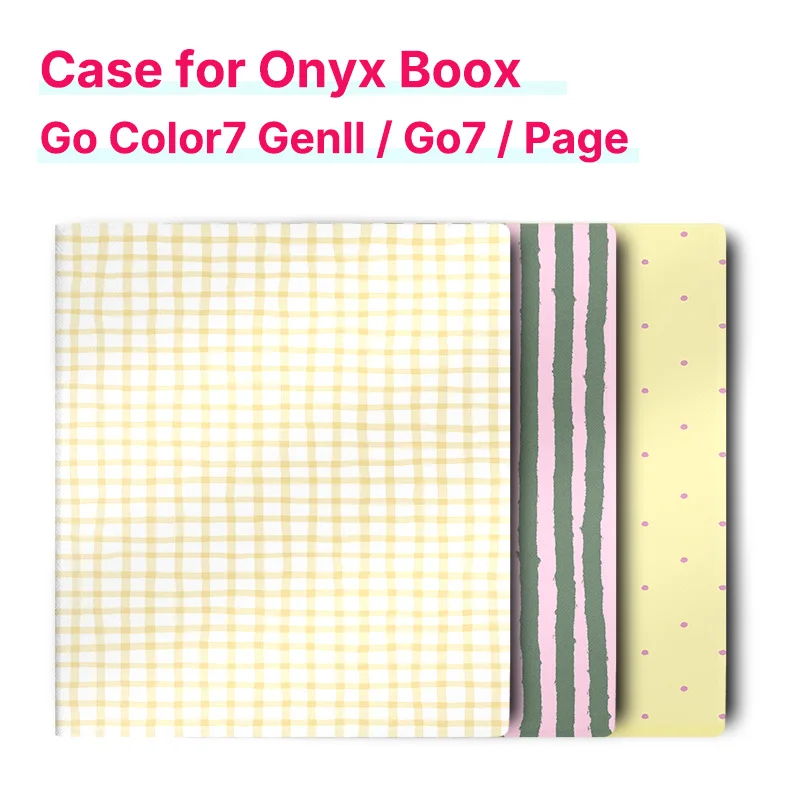 Murmelo Frameless Magnetic Case with Auto Sleep/Wake and Fresh Pattern Design
