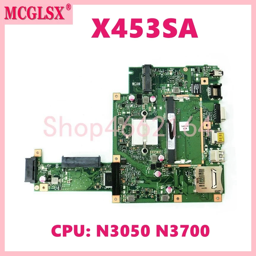 

X453SA With N3050 N3700 CPU Mainboard For Asus X453SA X453S X453 F453S X403S X403SA Laptop Motherboard 100% Tested OK