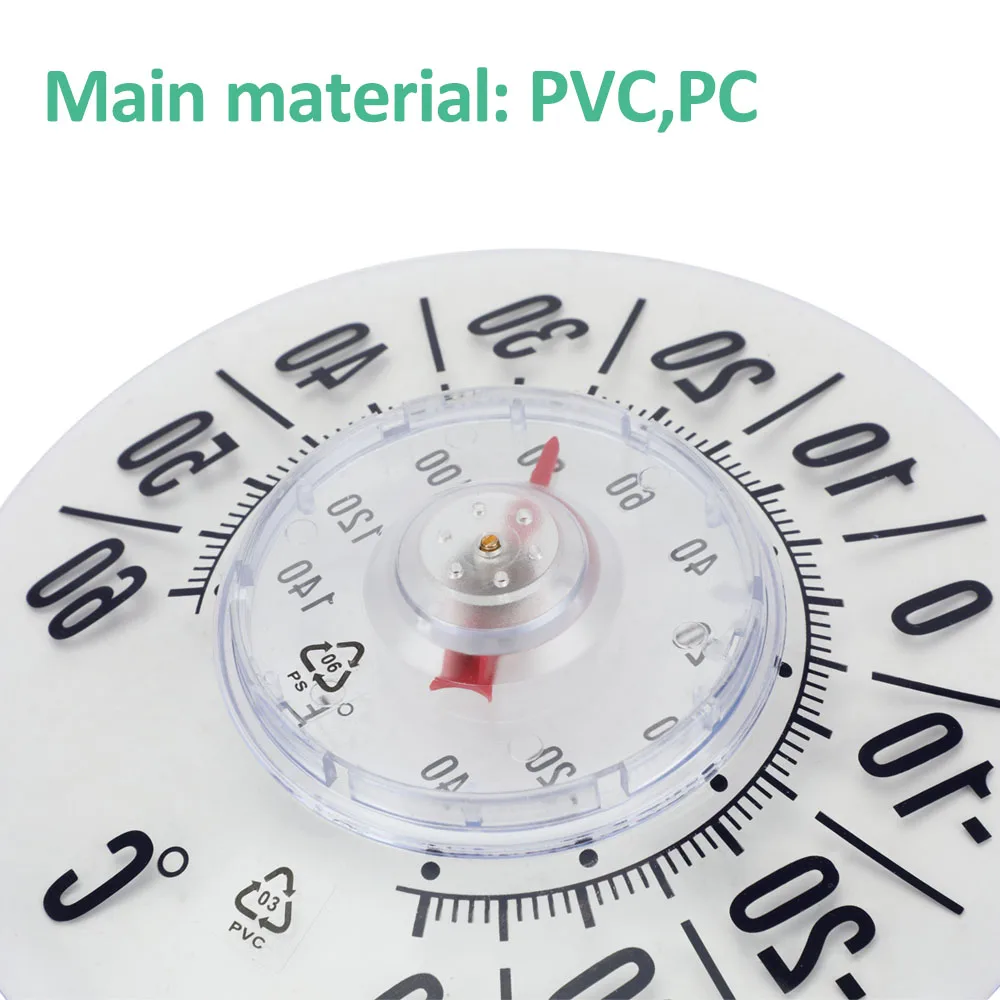 Window Thermometer, Plastic Window Thermometer, Outdoor Window Thermometer With Suction Cup, Thermometer For Home Outdoor, Home 2