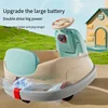 Children's Electric Bumper Car Drift Rotating Kart Transfer Car Remote Control Indoor Outdoor Toy RC Car Boys Girls Baby Can Sit 5