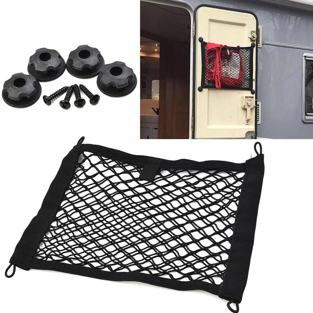 Extra Large Elastic Storage Net For Cargo Van Motorhome Mobile Home