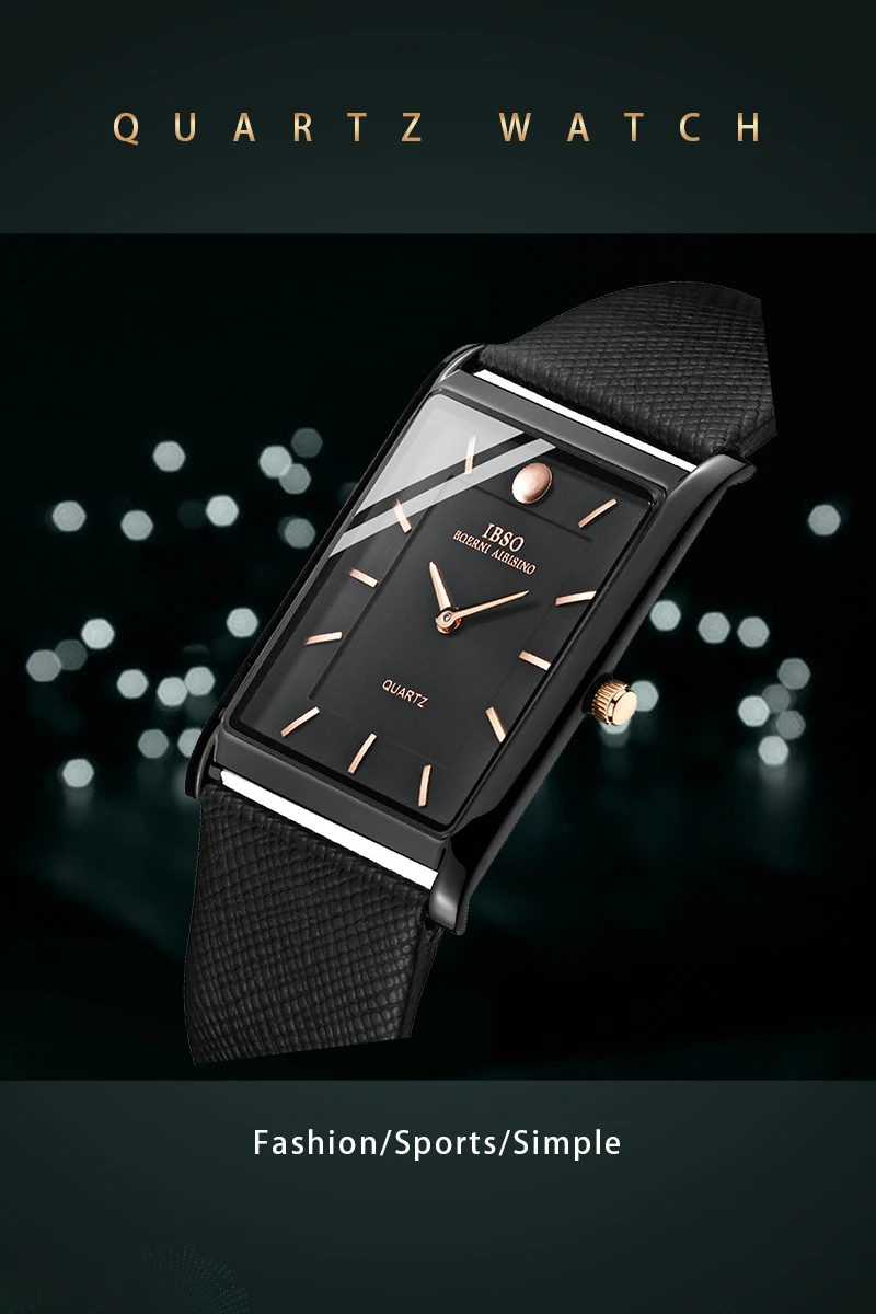 Orologio Analogico Orologio Rettangolare Da Polso Orologio