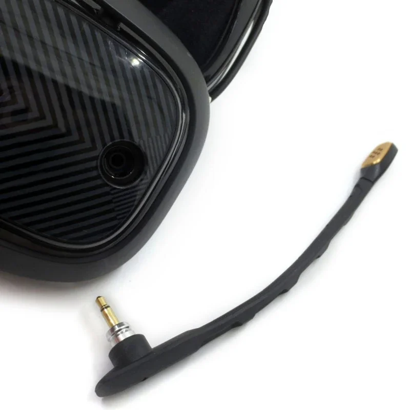 Omnidirectional Hifi Microphone Compatible for Logitech Astro A40 Gaming Headset Bendable Mic Replacement Earphone accessories