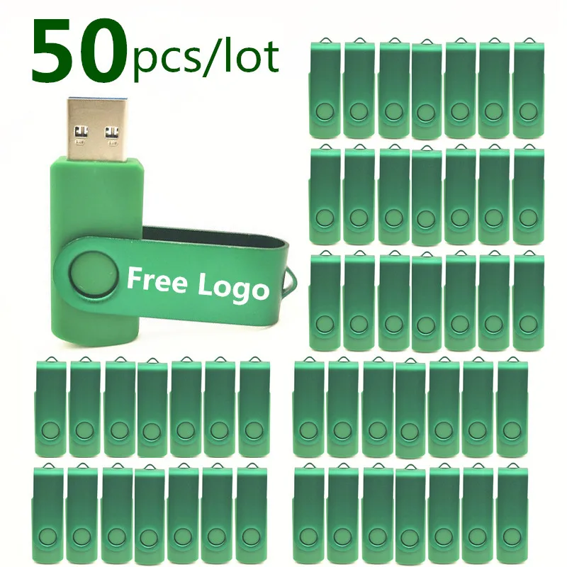Custom Logo Free 2.0 USB Flash Drive Usb 4GB 8GB 32GB 64GB Pendrive 2GB 1GB Photography Gift Memory stick 50pcs/lot Flash Drive Usb Flash Drive