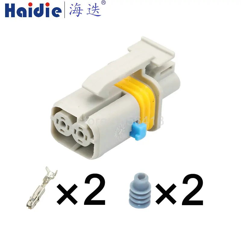 

1-100 sets 2 Pins automotive connector 18169.000.002