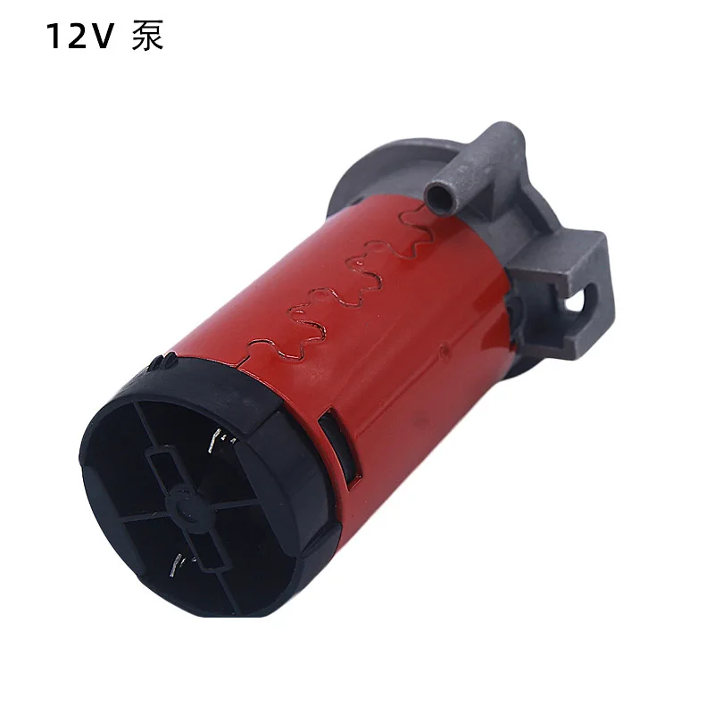 12V car horn air pump high pitched 24V truck truck ship train compression pump honking air horn car siren horn car air horn motorcycle horn air horn train horn waterproof horn