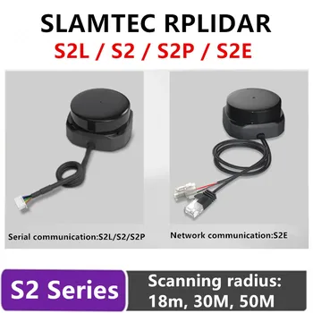 SLAMTEC S2E Scanner laser per comunicazione Ethernet RPLIDAR S2L S2 S2P Comunicazione seriale Sensore di portata LiDAR 18m 30m 50m