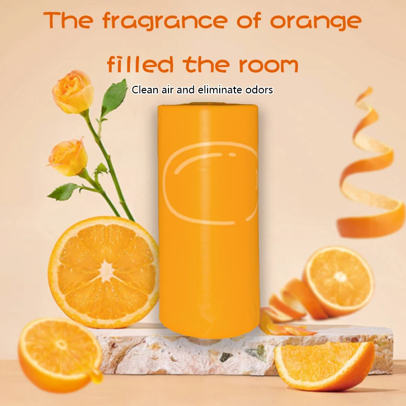 EPI Photodegradable Pet Poop Bags Orange Scented Dog Poo Bag Pet Cleaning Supplies Dispenser Gift