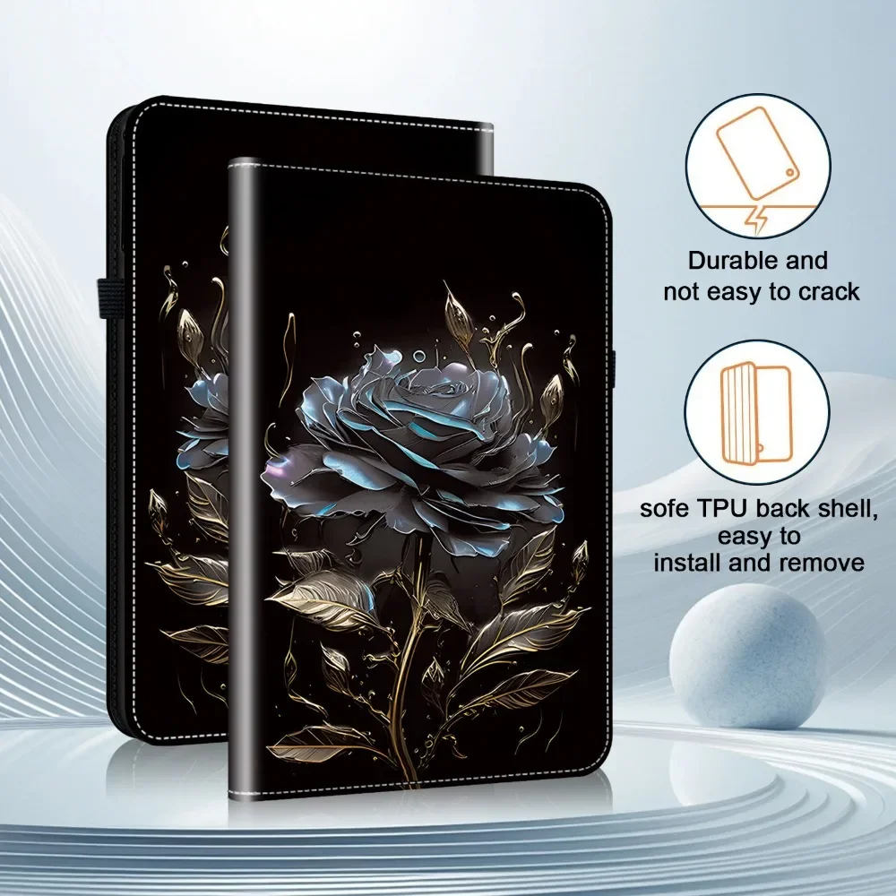 Elegant Floral Tablet Case - Premium Protection for 10.61 to 12.1 Tablets