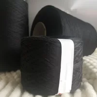 Black 100% Wool Yarn 50g Ball Anti-Pilling Fine Quality Crochet Knitting Thread for Sweater Scarf Shawl 1