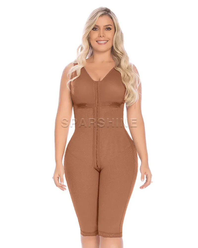 Fajas Colombianas Full Body Shapewear With Bra Weight Loss Waist Trainer Shaper Postpartum Butt Lifter Flat Belly Bodysuit