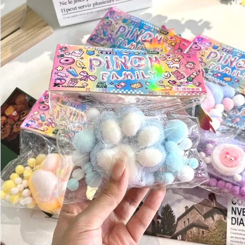 Stress Balls Kawaii Cute Cat Paw Squeeze Toys Slow Rebound Decompression Reduce Stress Kids Sensory Toys