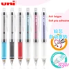 Japan Uni Mechanical Pencil,Kuru Toga M5-858GG Soft grip Automatic rotating activity pencil 0.5 Constant Core aesthetic statione 1