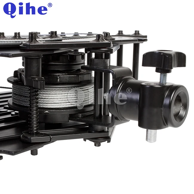 QH-B3304, 천장 레일 시스템, 4개의 팬토그래프 포함, 레일 길이는 3m