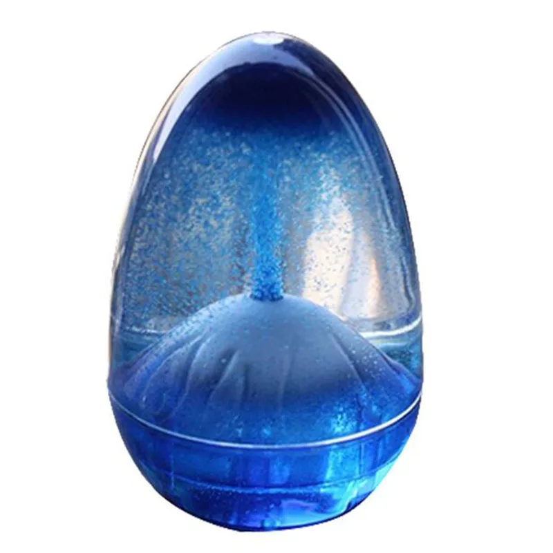 Movement Liquid Hourglass Creative Volcano Oil Sandglass Home Decor Craft Glass Ornaments Sand Timer Christmas Valentine Gifts sand timer liquid hourglass timer