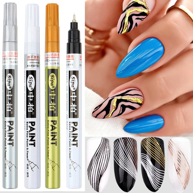 16 colors 3D Nail Pen Nail Art Tools Drawing Paint Nail Art Pen Supplies  Manicure Tool DIY Decoration Women Fashion | Wish