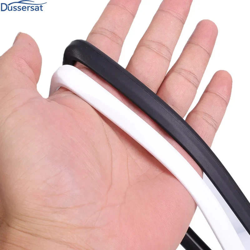 Tesla Model 3/Y Silicone Rearview Mirror Cover Edge Frame Protector Tesla Anti-Bump Protective Accessories Non-Slip Decoration