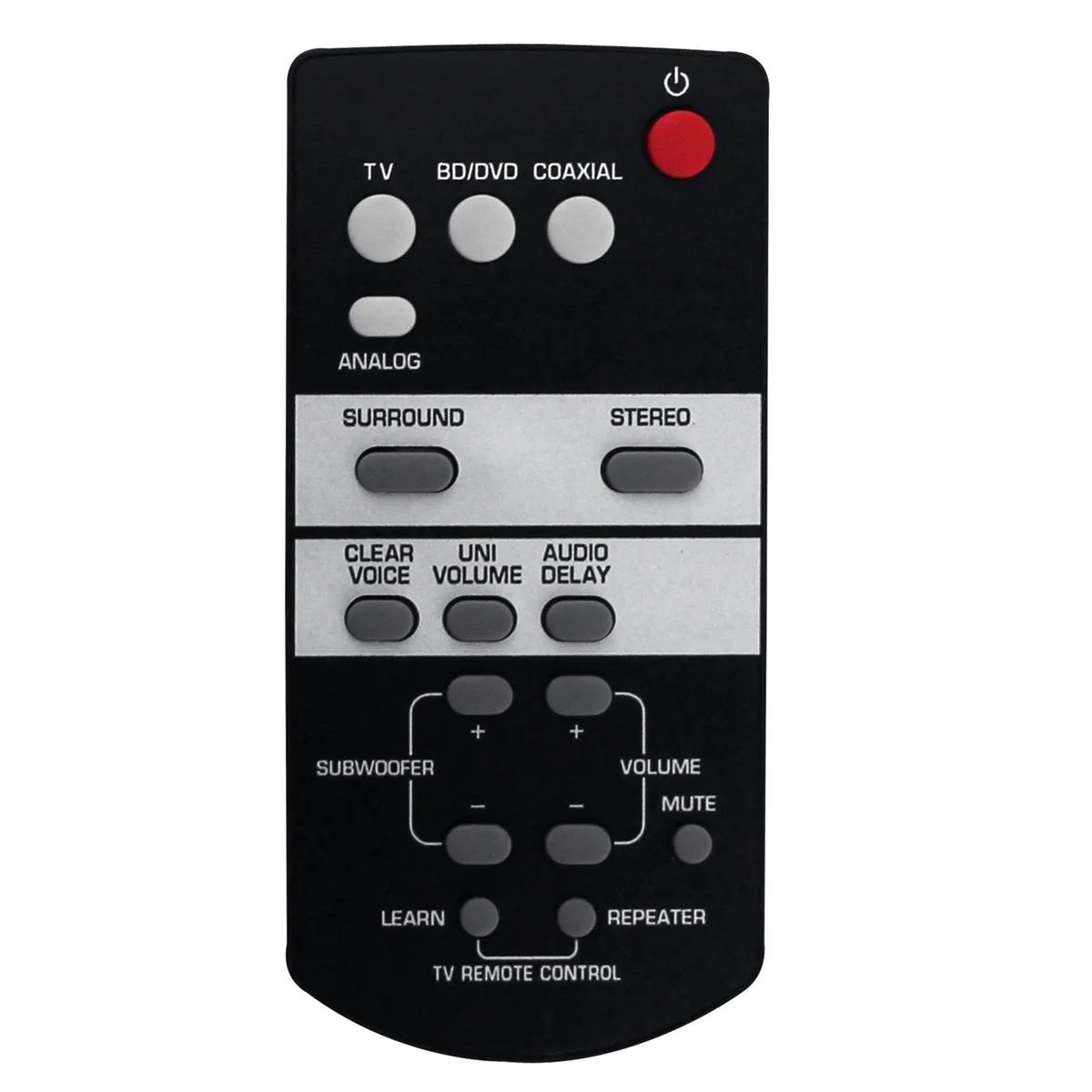 

FSR68 ZJ78800 Replace Remote Control for Yamaha Sound Bar YAS-103 YAS-93 YAS103 YAS93