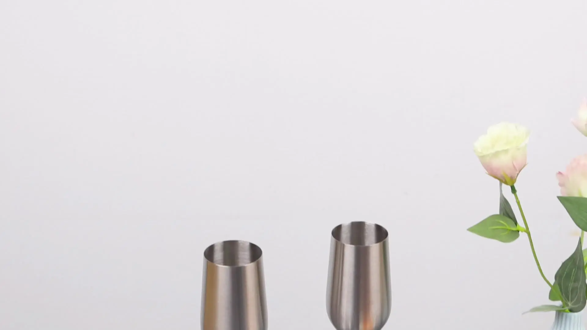 Calice Da Vino In Acciaio Inossidabile 220ml – Bicchiere Champagne Oro Con Lucidatura A Specchio, Resistente E Lavabile In Lavastoviglie, Ideale Per Feste, Picnic E Regali