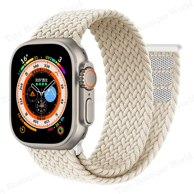 Braided Solo Loop Strap Bracelet
