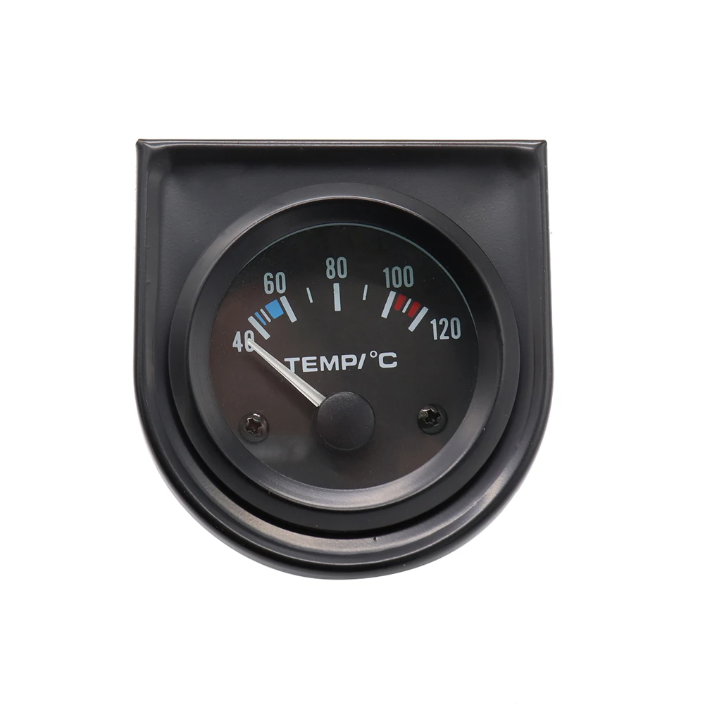 52mm Auto Water Temperature Meter with Water Temp Sensor Car Water Temperature Gauge 40-120 Celsius Digital Car Water Temp Gauge